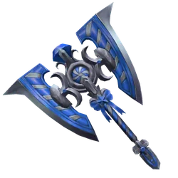 Blue Swirly Axe MM2 item