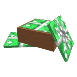 Box of Green Wrapping Paper MM2 item