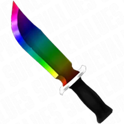 Rainbow (Knife) in Murder Mystery 2