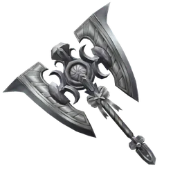 Silver Swirly Axe MM2 item